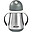 Stainless Steel Straw Cup - 250 ml - Mineral Grey - To Learn Drink by Himself