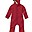 Boiled Wool Overall - Bordeaux - 100% Organic Wool GOTS Certified