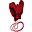 Boiled Wool Gloves - Bordeaux - 100% Organic Wool GOTS Certified