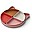 Arne Divider Plate - Cat - Dusty Raspberry Multi Mix Arne Divider Plate - Cat - Dusty Raspberry Multi Mix