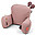 Raffi Pram Pillow - Powder Raffi Pram Pillow - Powder