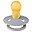 Colour Pacifier - Round Nipple in Latex - Cloud - BPA & PVC Free Colour Pacifier - Round Nipple in Latex - Cloud - BPA & PVC Free
