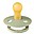 Colour Pacifier - Round Nipple in Latex - Sage - BPA & PVC Free Colour Pacifier - Round Nipple in Latex - Sage - BPA & PVC Free