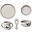 Vivi Tableware Set - Little Dragon - Dark Sandy - 100% Silicone Vivi Tableware Set - Little Dragon - Dark Sandy - 100% Silicone