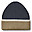 Ezra Beanie - Midnight Navy/Oat Mix - 100% Organic Cotton – Resistant and Breathable Ezra Beanie - Midnight Navy/Oat Mix - 100% Organic Cotton – Resistant and Breathable