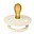 Colour Pacifier - Symmetrical Nipple in Latex - Ivory - BPA & PVC Free Colour Pacifier - Symmetrical Nipple in Latex - Ivory - BPA & PVC Free
