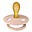 Colour Pacifier - Symmetrical Nipple in Latex - Blush - BPA & PVC Free Colour Pacifier - Symmetrical Nipple in Latex - Blush - BPA & PVC Free