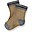 Mei Socks - Caramel - Ribbed Stretch Cotton