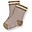 Mei Socks - Rose - Ribbed Stretch Cotton Mei Socks - Rose - Ribbed Stretch Cotton