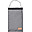 Insulated Lunch Pouch - Grey - Flexible Material Insulated Lunch Pouch - Grey - Flexible Material