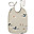 Waterproof Lai Bib with Pocket - Little Dragon and Dark Sandy mix - 100% Recycled Materials Waterproof Lai Bib with Pocket - Little Dragon and Dark Sandy mix - 100% Recycled Materials