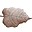 Knitted Cushion - Babyleaf - Rose Beige