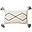 Knitted Cushion - Little Oasis Nat - Indus Blue - (40x25 cm)