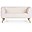 Children's Bench - Teddy - Off-White - 88x44x45 cm