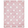 Machine Washable Rug White Stars, Pink - 100% Cotton (120cm x 160cm) Machine Washable Rug White Stars, Pink - 100% Cotton (120cm x 160cm)