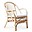 Montana Kid Bench Rattan Natural + Cushion - 40 x 40 x 56 cm Montana Kid Bench Rattan Natural + Cushion - 40 x 40 x 56 cm