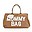 Mommy Bag Changing Bag 55 x 30 x 40 cm - Suede-Look with White Teddy Details - Includes Changing Mat! Mommy Bag Changing Bag 55 x 30 x 40 cm - Suede-Look with White Teddy Details - Includes Changing Mat!