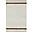 Washable Rug - Off White and Toffee - Natural Cotton - Little Chefs Collection - 140 x 200 cm Washable Rug - Off White and Toffee - Natural Cotton - Little Chefs Collection - 140 x 200 cm