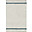 Washable Rug - Off White and Vintage Blue - Natural Cotton - Little Chefs Collection - 140 x 200 cm Washable Rug - Off White and Vintage Blue - Natural Cotton - Little Chefs Collection - 140 x 200 cm