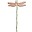 Dragonfly Wand - Fantasy Garden - Vintage Nude - Handmade - Cotton Canvas - (26x45 cm) Dragonfly Wand - Fantasy Garden - Vintage Nude - Handmade - Cotton Canvas - (26x45 cm)