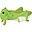 3-in-1 Rattle, Teether, Bath Toy - Grasshopper - Garden Animals - 100% Natural Rubber - GOLS Certified