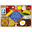 Food Groups, Wooden Baskets with Foods - 21-pieces set!