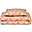 Carl Adult Bedding - 200 x 140 cm - Papaya - Pale Tuscany - 100% Organic Cotton