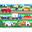 Wooden Peg Puzzle, Vehicles - 8 pieces!