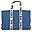 Family Bag Weekend Bag - Indigo - New Sporty Look! - 55x18x40cm Family Bag Weekend Bag - Indigo - New Sporty Look! - 55x18x40cm