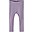 Ribbed Stretch Leggings - Purple Sage - Organic Cotton