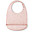 Waterproof Bib - Confetti - Powder - Food Grade Silicone - with Pocket