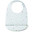 Waterproof Bib - Confetti - Blue - Food Grade Silicone - with Pocket Waterproof Bib - Confetti - Blue - Food Grade Silicone - with Pocket