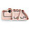 Stick&Stay Plate - Croco - Powder - Food Grade Silicone