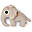 Elphee the Elephant - Soft and Sweety - Sand
