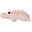 Croco the Crocodile - Soft and Sweety - 33 x 12 cm - Powder