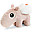 Soft Toy - Happy Clouds - Ozzo - Powder - 31 x 19 x 12 cm