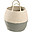 Zoco Storage Basket - Vintage Blue/Natural - Bereber Collection - 35 x 30 x 30 cm