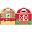 Reusable Puffy Stickers - Farm - 52 Stickers Reusable Puffy Stickers - Farm - 52 Stickers