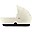 Gazelle S Carrycot - Seashell Beige - Comfortable and Easy to Carry Gazelle S Carrycot - Seashell Beige - Comfortable and Easy to Carry