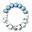 Teether Duo Cool - Blue and Marble Teether Duo Cool - Blue and Marble