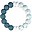Teether Duo Cool - Blue & White Gritt Teether Duo Cool - Blue & White Gritt