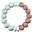 Teether Duo Cool - Rose Gritt and White Gritt Teether Duo Cool - Rose Gritt and White Gritt