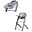 Evosit Evolutionary Highchair + Newborn Seat - Stone Gray Evosit Evolutionary Highchair + Newborn Seat - Stone Gray