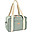 Paris Changing Bag - Frosty Green - Changing Mat and Shoulder Strap Included!