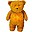 Soft Toy with Night Light and Pink Noises - Mustard - GOTS and Oeko-Tex certified