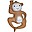 3-in-1 Rattle, Teether, Bath Toy - Monkey - My First Zoo - Gift Box - 100% Natural Rubber 3-in-1 Rattle, Teether, Bath Toy - Monkey - My First Zoo - Gift Box - 100% Natural Rubber