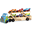 Wooden Mega Race-Car Carrier - 8 Pieces - Perfect gift idea! Wooden Mega Race-Car Carrier - 8 Pieces - Perfect gift idea!