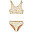 Bow Bikini Set - Leo - Jojoba - UPF 50+