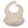 Bib - Nude - Food Grade Silicone - with Pocket Bib - Nude - Food Grade Silicone - with Pocket