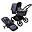 Fox Cub Complete Set - Black Stormy Blue - from Birth to 22kg! Fox Cub Complete Set - Black Stormy Blue - from Birth to 22kg!